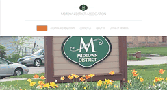 Desktop Screenshot of midtowndistrict.org